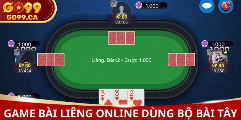 Game bài liêng online sử dụng vẫn là bộ bài Tây 52 lá